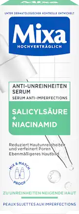 MIXA SÉRUM ANTI-IMPERFECTIONS  Soin Expert Peaux Sensibles à Imperfections 🇩🇪