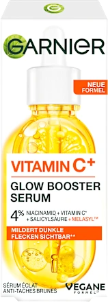GARNIER GLOW BOOSTER  Sérum Vitamine C Anti-Taches • Qualité Allemagne 🇩🇪