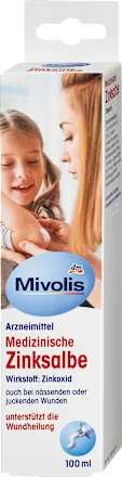 POMMADE AU ZINC MIVOLIS  Crème Réparatrice et Cicatrisante • Qualité Allemagne 🇩🇪