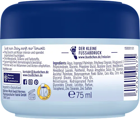Bübchen Crème Visage Corps Sensitiv