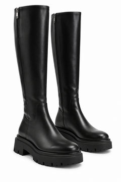 ONLY SHOES - Bottes en cuir - noir