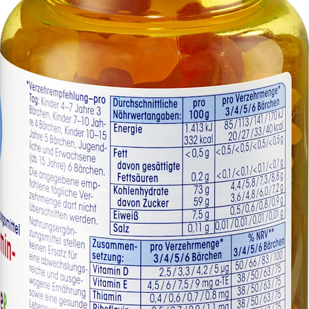 Mivolis Multivitamin Oursons Enfants