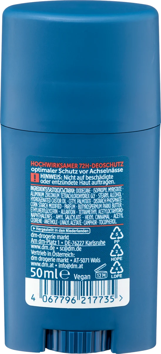 💪 Balea MEN Antitranspirant Deostick Extra Dry — Protection fiable et longue durée