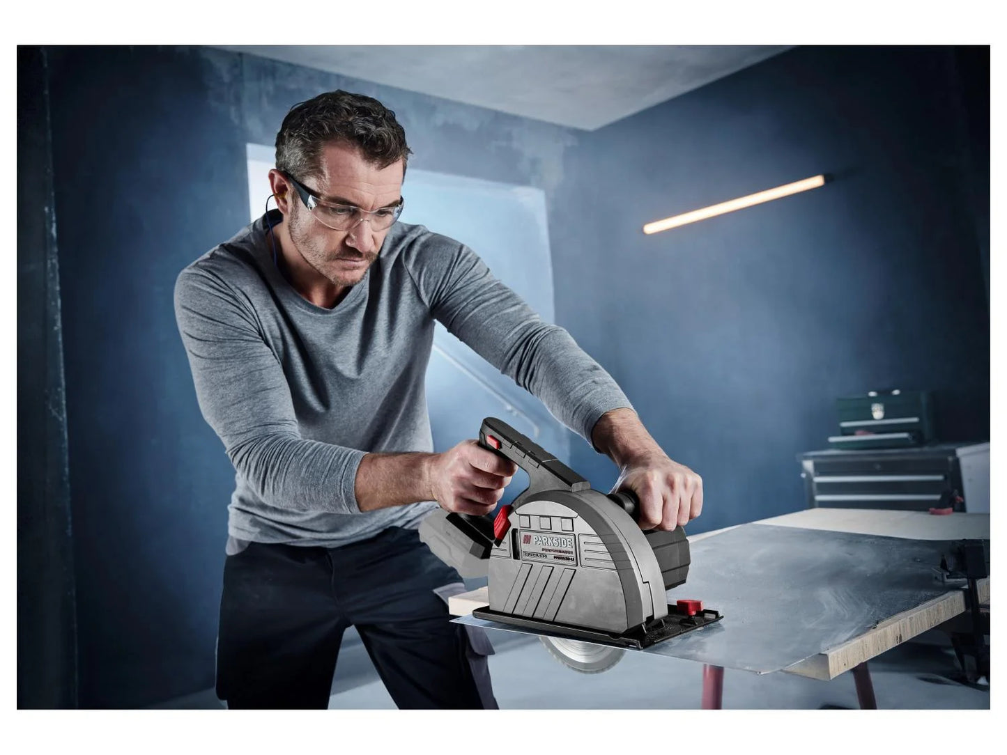 ⚙️ PARKSIDE PERFORMANCE® 20 V Scie circulaire à métaux sans fil — Modèle PPMSA 20‑Li A1