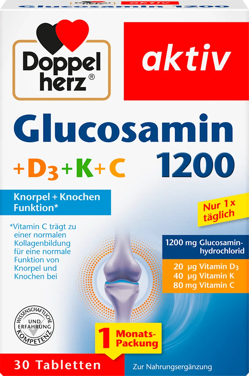 💊 Doppelherz Glucosamine 1200 — 30 comprimés