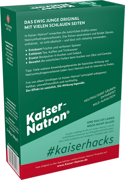 🌿 Kaiser Natron — Poudre multi-usage (5 × 50 g)