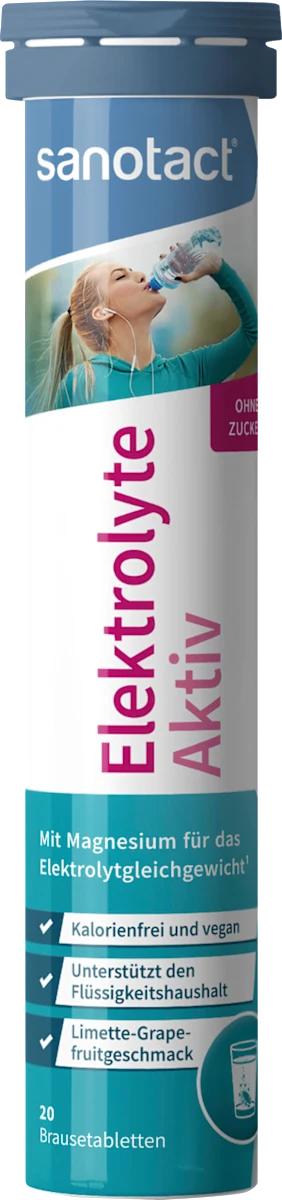 💧 Sanotact Électrolytes Activ — 20 comprimés effervescents