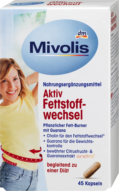 💊 Mivolis Aktiv Fettstoffwechsel — 45 capsules