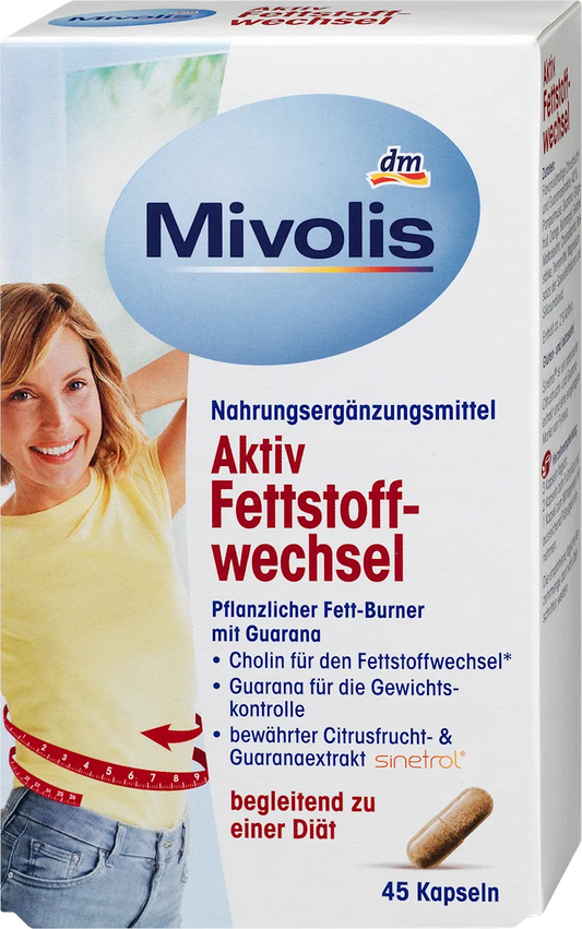 💊 Mivolis Aktiv Fettstoffwechsel — 45 capsules