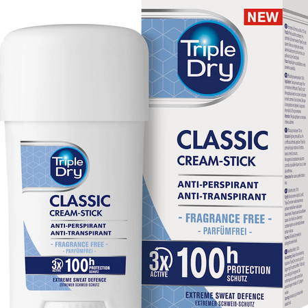 Triple Dry Déodorant Stick Classic