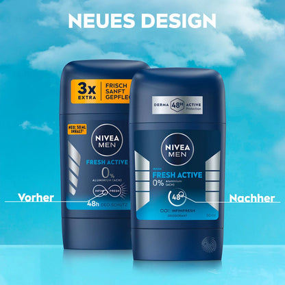 💪 NIVEA MEN Deostick Fresh Active — Soin fraîcheur pour hommes
