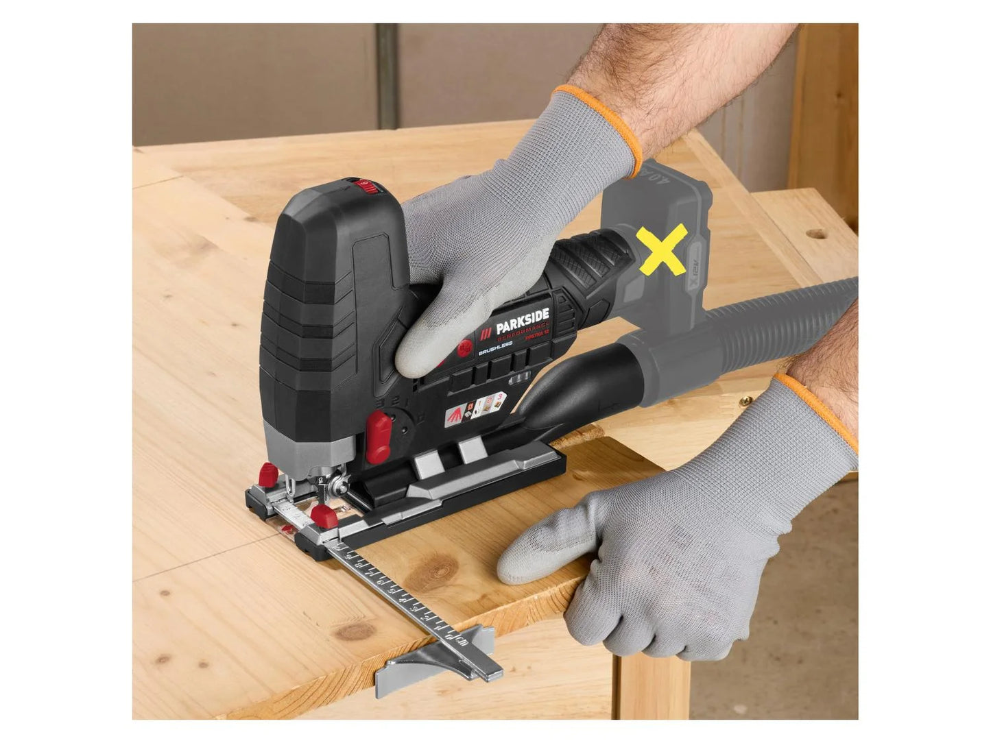 Scie Sauteuse Sans Fil Parkside PERFORMANCE 12 V – Modèle PPSTKA 12 A1 (Appareil Seul)