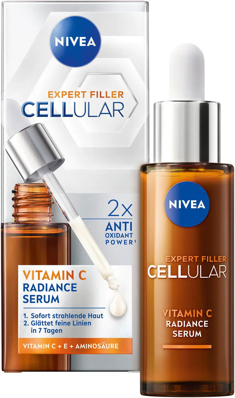 Nivea Cellular Vitamin C Radiance Serum Concentré Éclaircissant et Correcteur d'Éclat