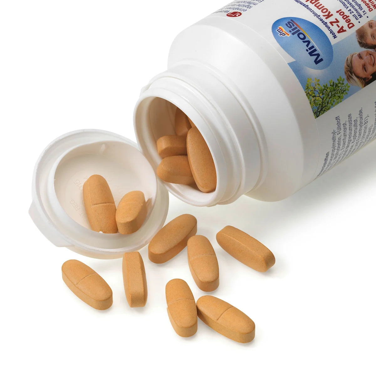 💊 Mivolis A-Z Komplett Depot – Multivitamines 100 comprimés