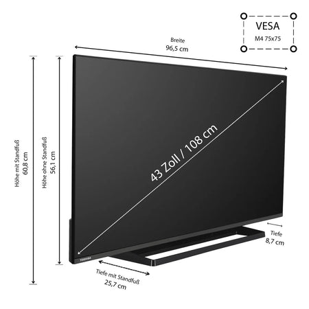 Toshiba LV3E63DAZ Smart TV Full HD