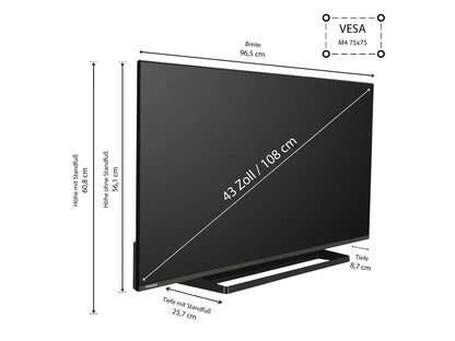 📺 Toshiba LV3E63DAZ — Smart TV VIDAA Full HD 43″ (108 cm)