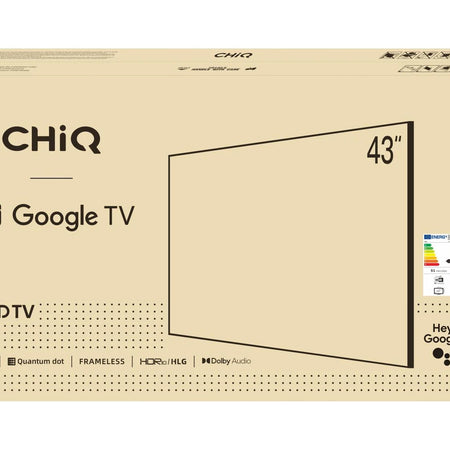 CHiQ U43QM9V Téléviseur 4K QLED