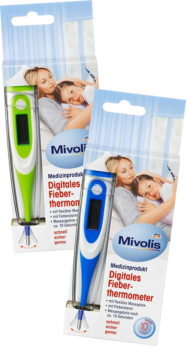 🌡 Thermomètre digital Mivolis — embout souple et flexible