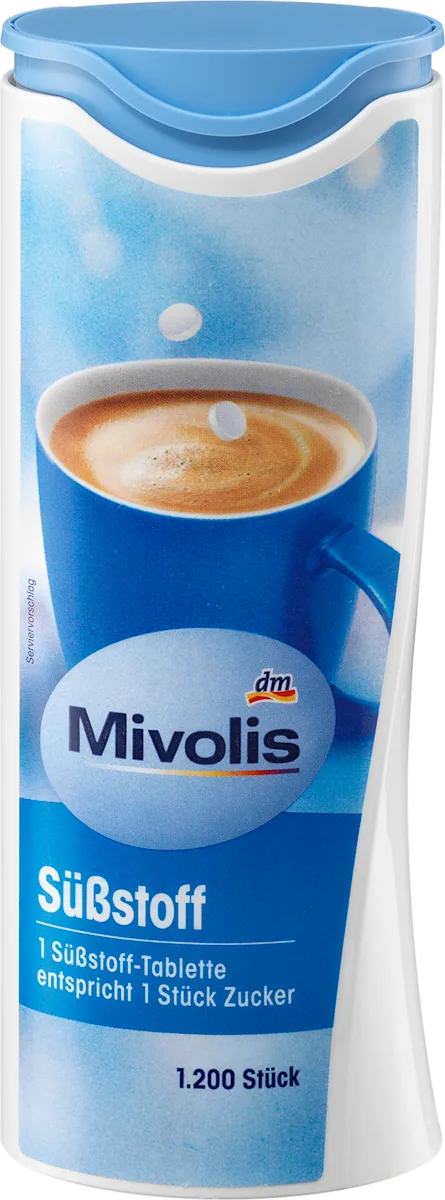 🍬 Mivolis Sucre Diabétique — 1 200 Tablettes Sans Calories