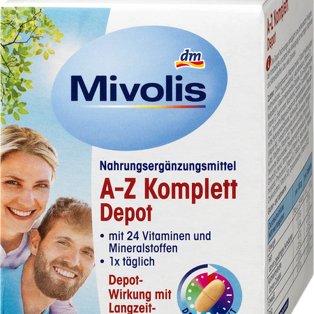 Mivolis A-Z Komplett Depot Multivitamines