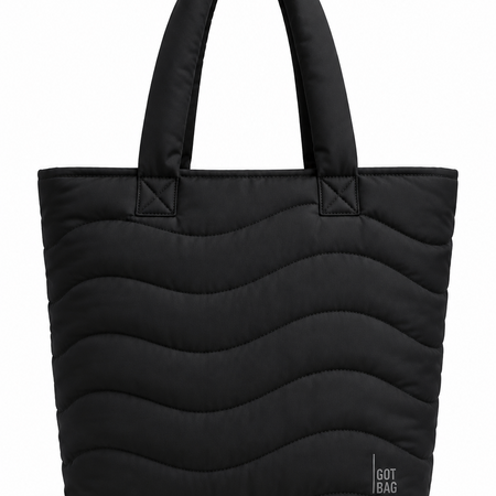 GOT BAG - Sac cabas matelassé - noir – Mubina Essence