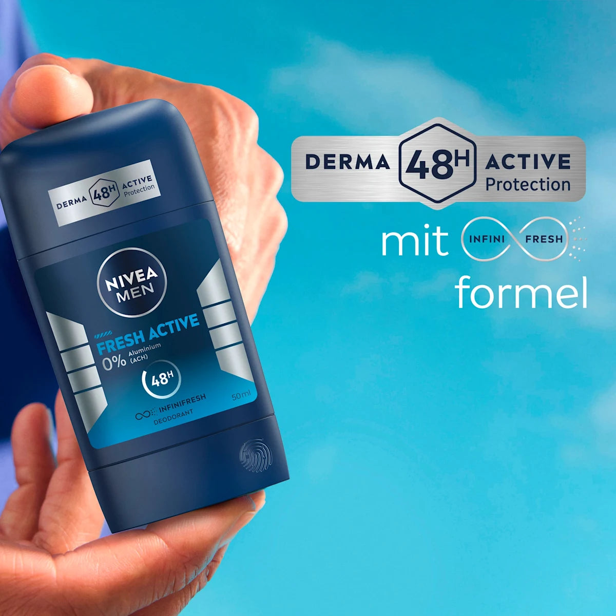 💪 NIVEA MEN Deostick Fresh Active — Soin fraîcheur pour hommes