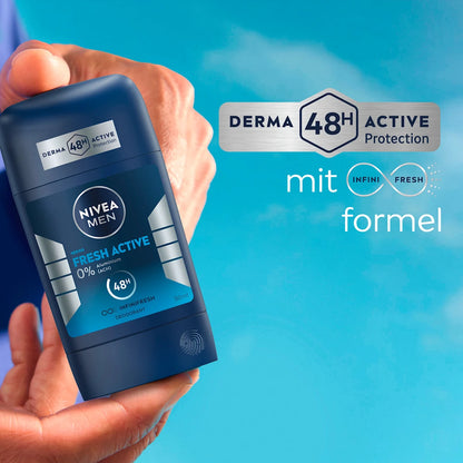 💪 NIVEA MEN Deostick Fresh Active — Soin fraîcheur pour hommes