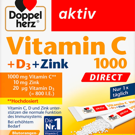 Doppelherz Vitamine C 1000 D3 Zinc