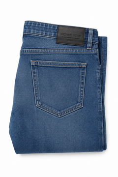 Michael Kors Jean Finn droit bleu