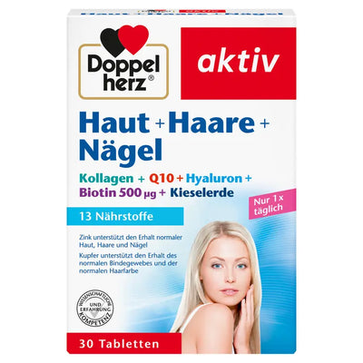 Doppelherz Haut + Haare + Nägel (Peau, Cheveux &  Ongles)