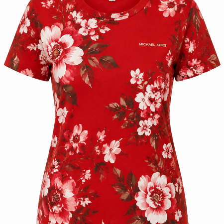 Michael Kors T-shirt Floral rouge