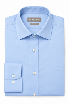 Michael Kors Chemise slim fit bleu clair