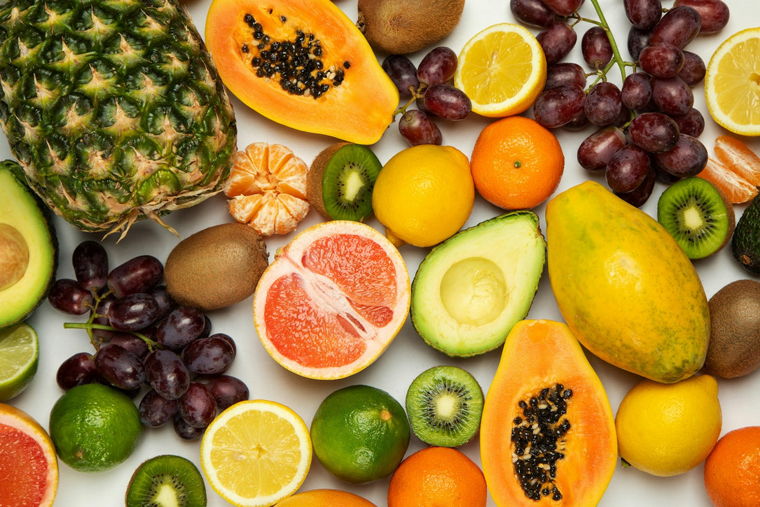 Agrumes et fruits frais