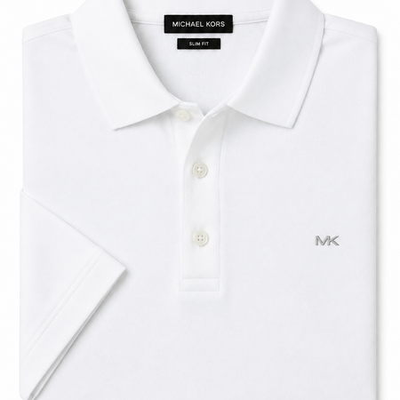 Michael Kors Polo slim fit blanc