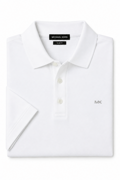 Michael Kors Polo slim fit blanc