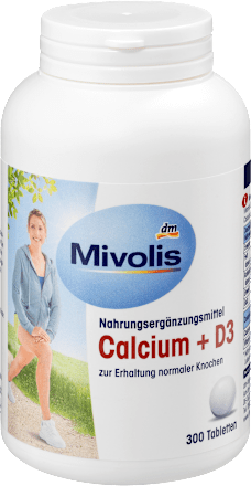 Mivolis Calcium+ D3 - 300 comprimés - Santé des os