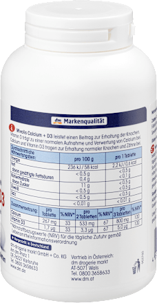 Mivolis Calcium+ D3 - 300 comprimés - Santé des os
