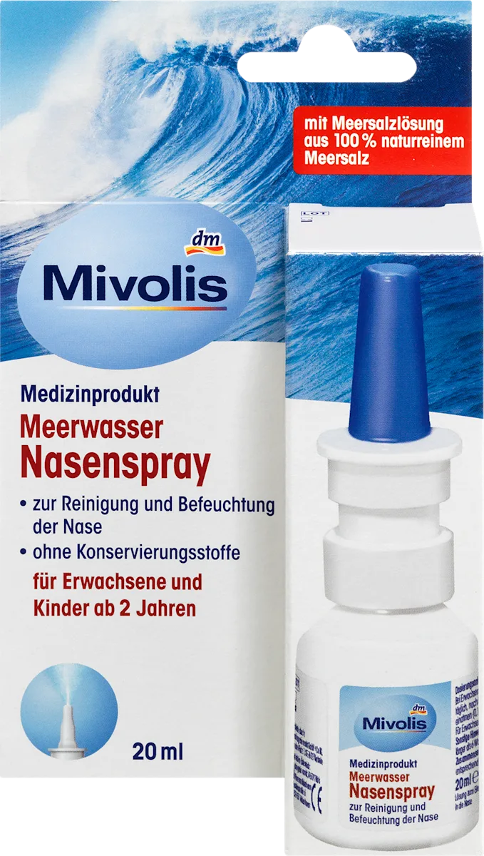 🌊 Mivolis Spray Nasal Eau de Mer — 20 ml