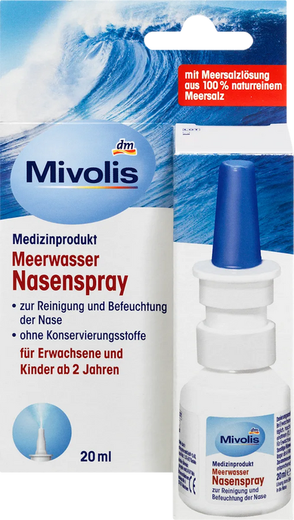 🌊 Mivolis Spray Nasal Eau de Mer — 20 ml