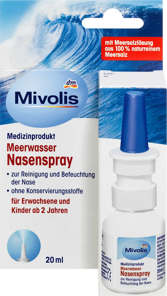 🌊 Mivolis Spray Nasal Eau de Mer — 20 ml