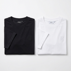 SIKSILK RELAXED FIT - Pack de 2 t-shirts - multicolore