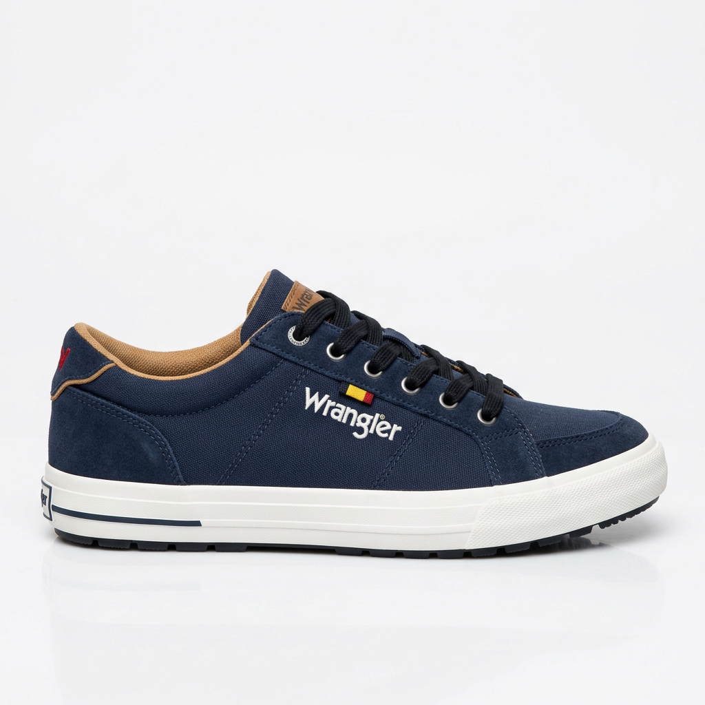 Sneakers basses Wrangler Butch bleu marine